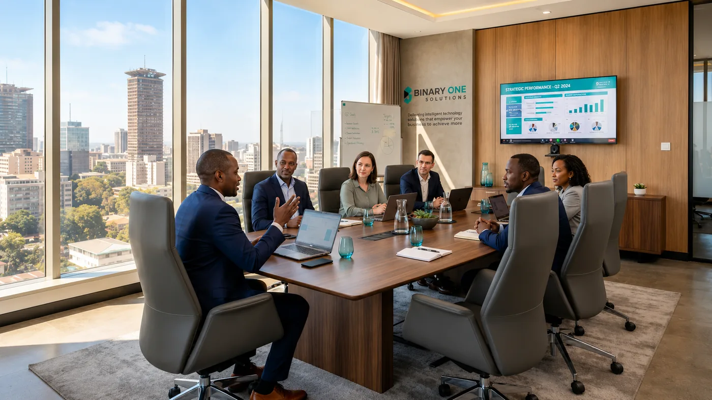 Binary One boardroom, Nairobi